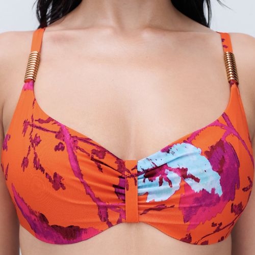 Chantelle Bademode Icon orange unwattierter bikini bh