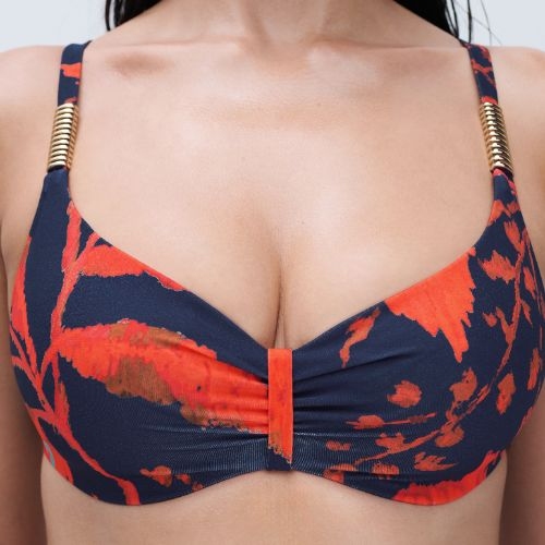 Chantelle Bademode Icon grau unwattierter bikini bh