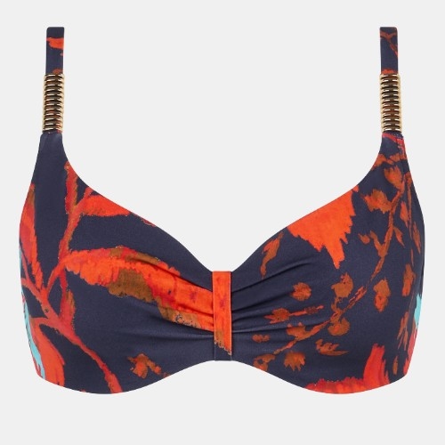 Chantelle Bademode Icon grau unwattierter bikini bh