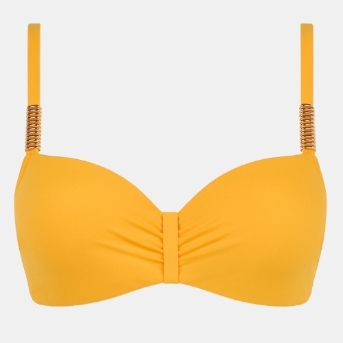Chantelle Bademode Icon gelb gemoldefer bikini bh