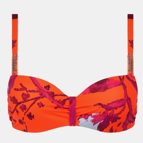 Chantelle Bademode Icon orange gemoldefer bikini bh