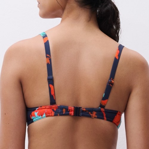 Chantelle Bademode Icon grau gemoldefer bikini bh