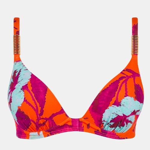Chantelle Bademode Icon orange push up bikini bh