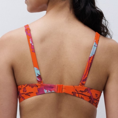 Chantelle Bademode Icon orange push up bikini bh