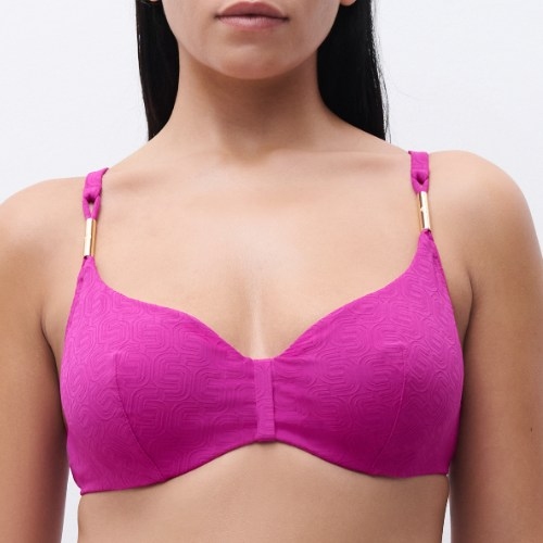 Chantelle Bademode Hera fuchsie unwattierter bikini bh