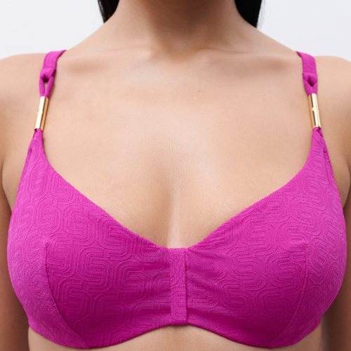 Chantelle Bademode Hera fuchsie unwattierter bikini bh