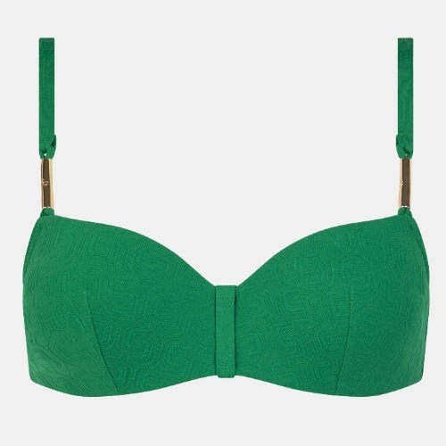 Chantelle Bademode Hera grün gemoldefer bikini bh