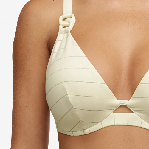 Chantelle Bademode Black Sun weiß nicht geformter bh