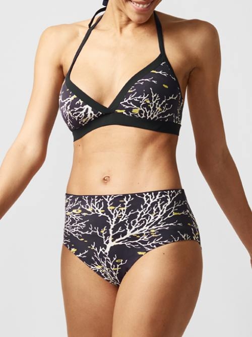 Chantelle Bademode Atlantis navy-blau gemoldefer bikini bh