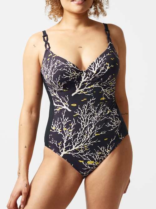 Chantelle Bademode Atlantis navy-blau badeanzüge