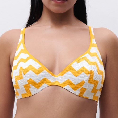Chantelle Bademode Totem gelb unwattierter bikini bh