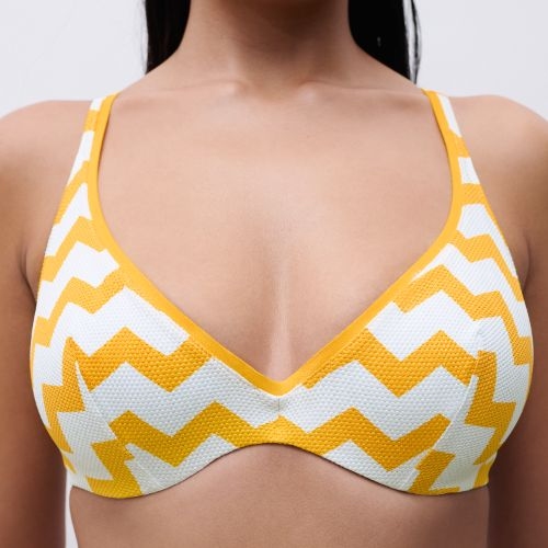 Chantelle Bademode Totem gelb unwattierter bikini bh