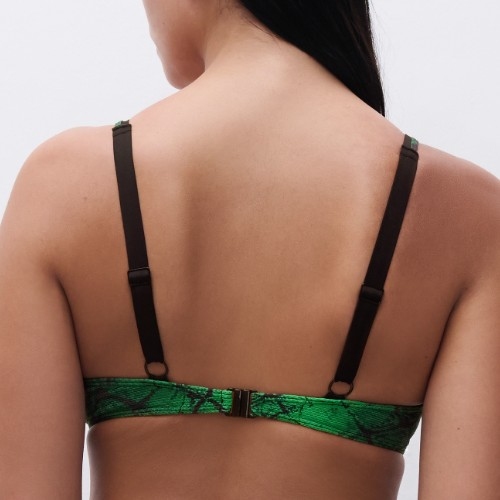 Chantelle Bademode Totem grün unwattierter bikini bh