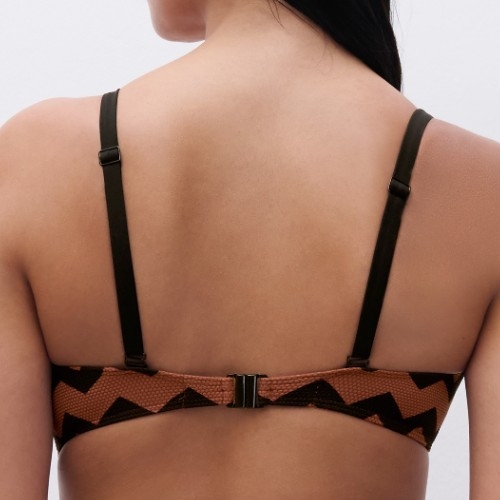 Chantelle Bademode Totem braun unwattierter bikini bh