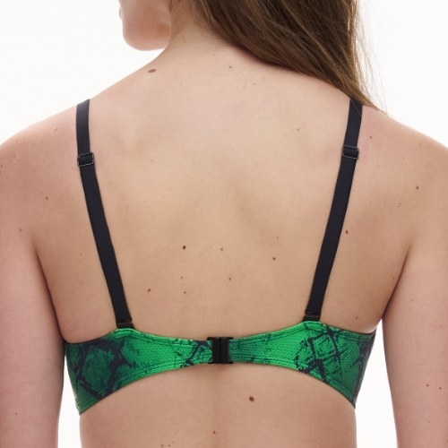 Chantelle Bademode Totem grün unwattierter bikini bh