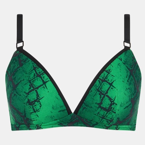 Chantelle Bademode Totem grün unwattierter bikini bh