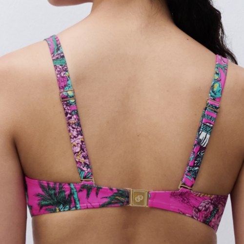 Chantelle Bademode Sauvage pink unwattierter bikini bh