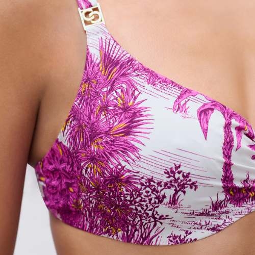 Chantelle Bademode Sauvage weiß unwattierter bikini bh