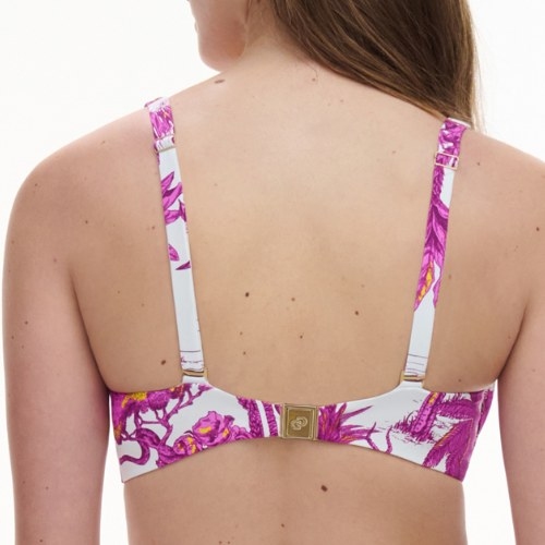 Chantelle Bademode Sauvage weiß unwattierter bikini bh
