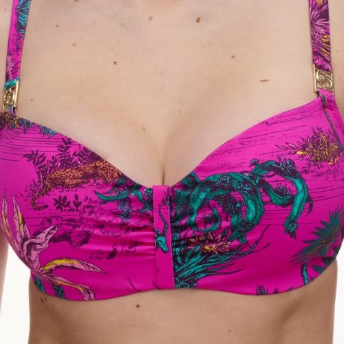 Chantelle Bademode Sauvage pink gemoldefer bikini bh