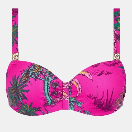 Chantelle Bademode Sauvage pink gemoldefer bikini bh