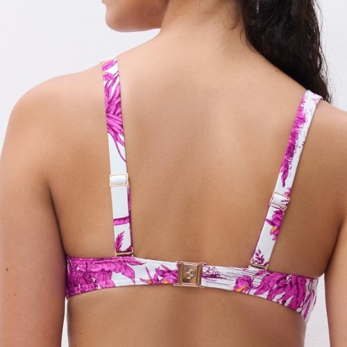 Chantelle Bademode Sauvage weiß gemoldefer bikini bh