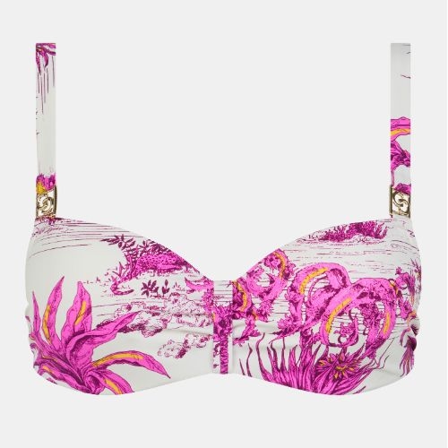 Chantelle Bademode Sauvage weiß gemoldefer bikini bh