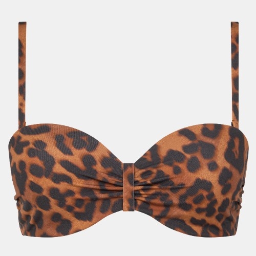 Chantelle Bademode Sauvage braun gemoldefer bikini bh
