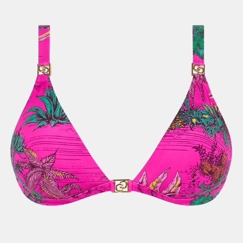 Chantelle Bademode Sauvage pink unwattierter bikini bh