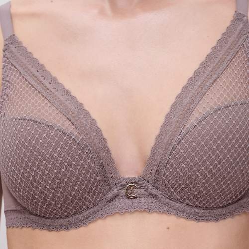 Chantelle Romance taupe vorgeformter bh