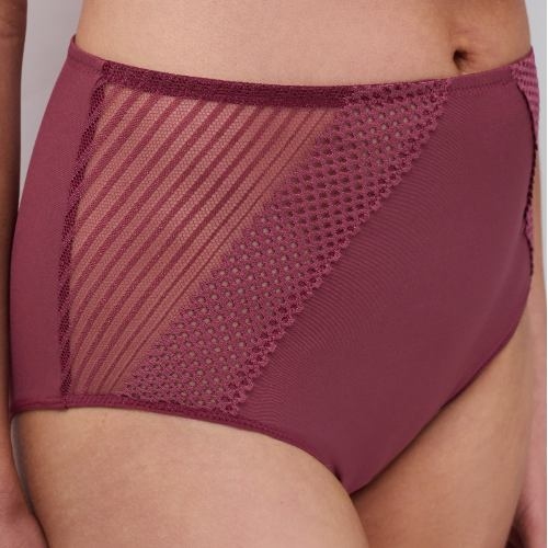 Chantelle Play aubergine hoher slip