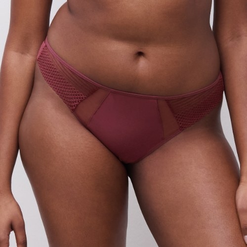Chantelle Play aubergine string