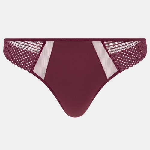 Chantelle Play aubergine string