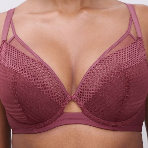 Chantelle Play aubergine vorgeformter bh