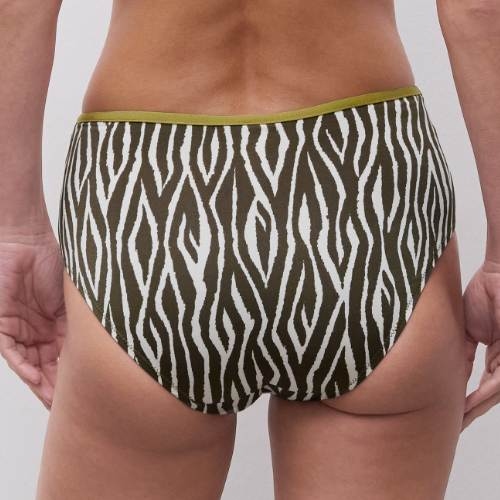 Femilet Badmode Sifnos grün/weiß bikini slip