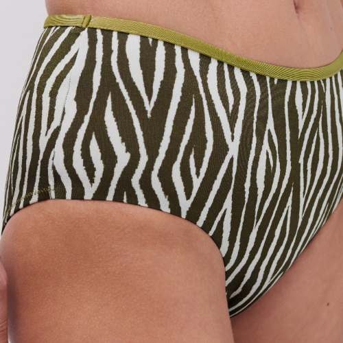 Femilet Badmode Sifnos grün/weiß bikini slip