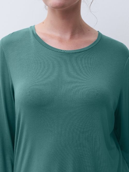 Femilet Nachtmode Yara grün schlafshirt