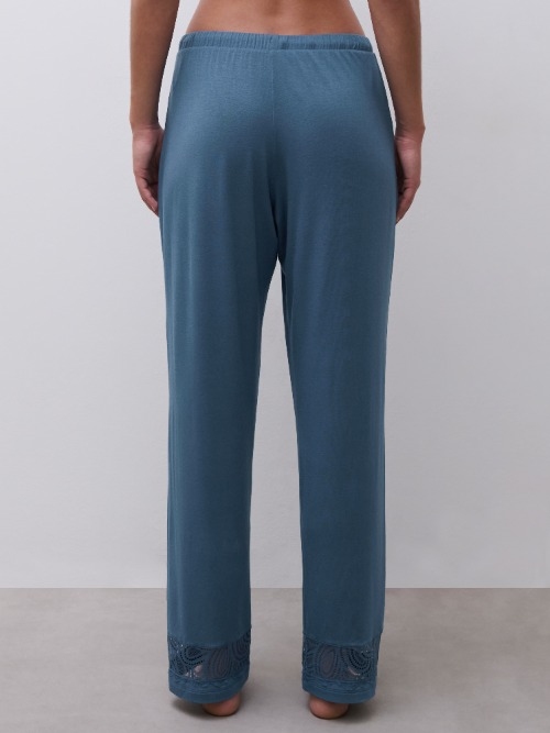 Femilet Nachtmode Josie jeans blau pyjamahose