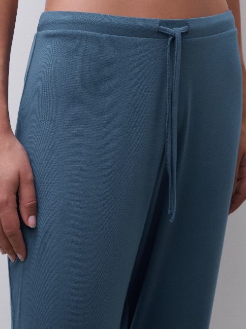 Femilet Nachtmode Josie jeans blau pyjamahose