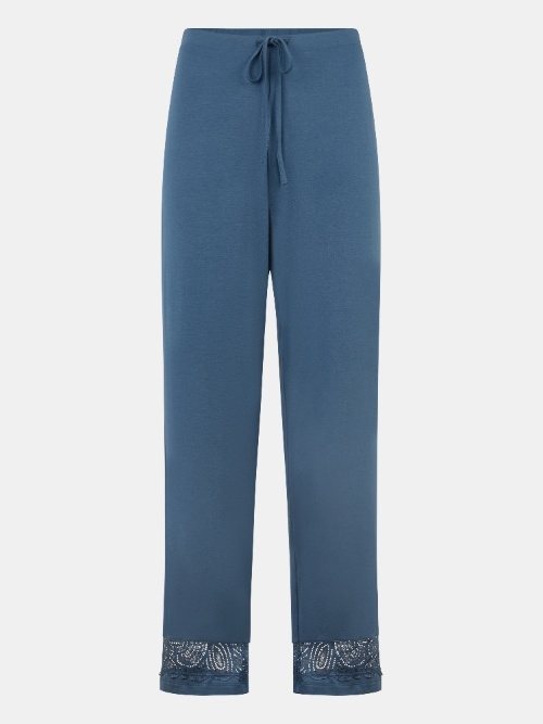 Femilet Nachtmode Josie jeans blau pyjamahose