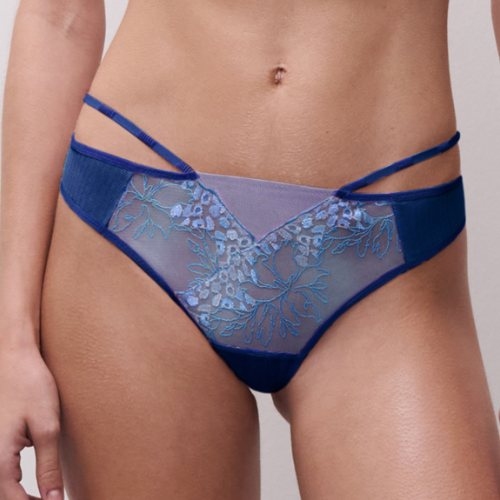 Chantelle Spice navy-blau brasilianischer slip