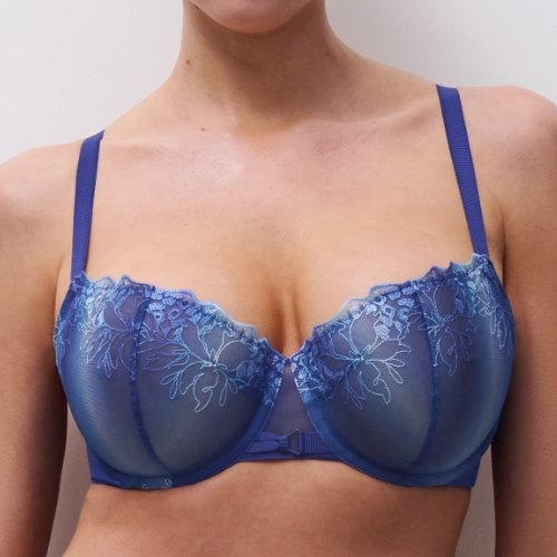 Chantelle Spice navy-blau nicht geformter bh