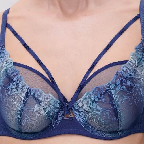 Chantelle Spice navy-blau nicht geformter bh