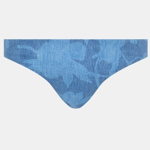 Chantelle Bademode Easy Pop jeans blau bikini slip