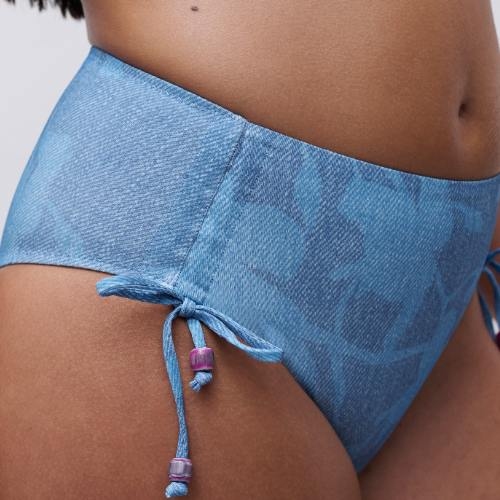 Chantelle Bademode Easy Pop jeans blau bikini slip