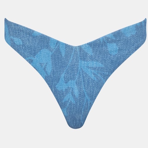 Chantelle Bademode Easy Pop jeans blau bikini slip