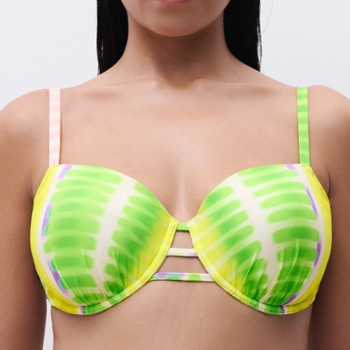 Chantelle Bademode Easy Pop grün gemoldefer bikini bh