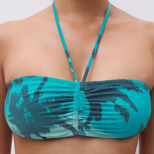 Chantelle Bademode Easy Pop blau unwattierter bikini bh