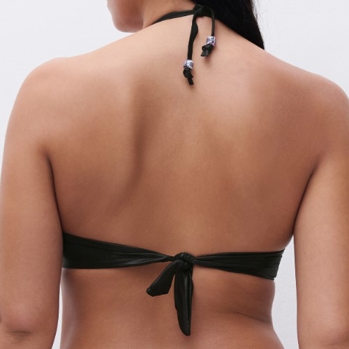 Chantelle Bademode Metallic schwarz unwattierter bikini bh