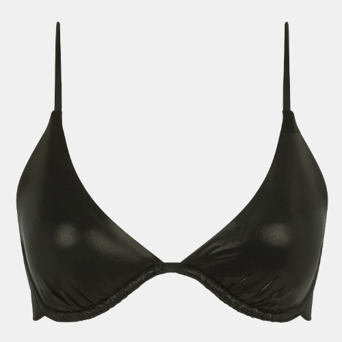 Chantelle Bademode Metallic schwarz unwattierter bikini bh